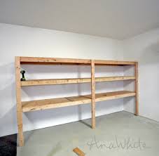 Here are our most recent projects. Best Diy Garage Shelves Attached To Walls Ana White