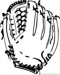 Printable happy face baseball cartoon coloring pages for kids. Baseball Glove Bw Ganson Coloring Page For Kids Free Baseball Printable Coloring Pages Online For Kids Coloringpages101 Com Coloring Pages For Kids