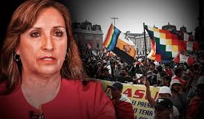 Flor Pablo y Gino Costa no se retiraron de la 'Marcha Nacional' del 19 de  julio “tras tomarse esta foto”