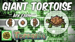 Then, we will support them by giving advice and tips by articles. Terraria Afk Giant Tortoise Farm Get The Turtle Armor 1 3 Items Youtube
