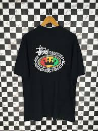 Stussy Usa Skaters Tshirt Unisex Large Vintage 1990 S Etsy Stussy Skater Tshirt Thrasher Magazine