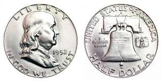 1952 D Franklin Silver Half Dollar Sexually Dangerous