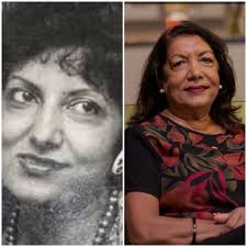 Ki sanla rappeler li? Ene presentatrice de la tele mauricienne. Une photo  de son jeune age et aujourdhui.