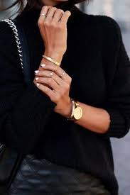 25 Reasons Mixing Gold And Silver Jewelry Is Seriously Stylish Black Gold Jewelry Simple Silver Jewelry Fashion