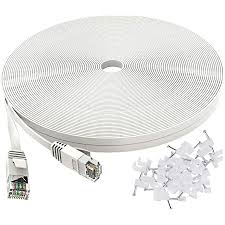 The jack should have a wiring diagram or designated pin numbers/colors to match up to the color code below. Amazon Com Cat 6 Ethernet Cable 100 Ft Flat White Slim Long Internet Network Lan Patch Cords Solid Cat6 High Speed Computer Wire With Clips Rj45 Connectors For Router Modem Faster Than