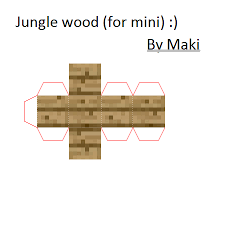 Papercraft Wooden Plank Paper Crafts Minecraft Crafts Wooden Planks