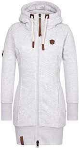 Naketano Women's Sweat Jacket - Grey - XS : Amazon.co.uk: Clothing