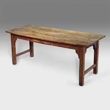 antique refectory table, french