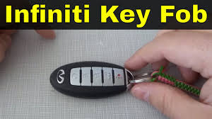 How To Change An Infiniti Key Fob Battery Tutorial Youtube