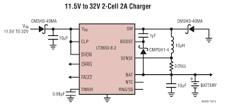 If this occurs,use a trickle charge until 3v/cell is reached. Lt3650 8 2 Typical Application Referenz Design Akkuladegerate Arrow De