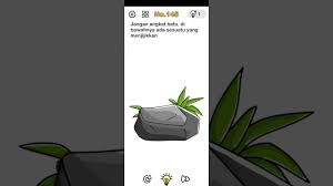 Game brain out bisa kamu download gratis di playstore. Brain Out Level 145 Jangan Angkat Batu Youtube