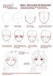 Anime Anatomy Basic Drawing Tutorial Manga Drawing Tutorials Anime Drawings Tutorials Manga Drawing How to draw anime head and face easy step with subtitle.