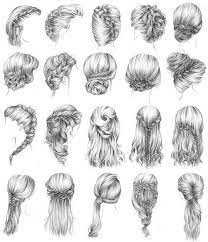 Hairstyles Hair Styles Long Hair Styles Drawings