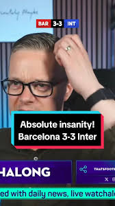 Incredible Football Match: Barcelona vs Inter Highlights