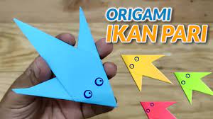 Check spelling or type a new query. Tutorial Cara Membuat Origami Ikan Pari Belajar Seni Melipat Kertas Mudah Dan Menyenangkan Youtube