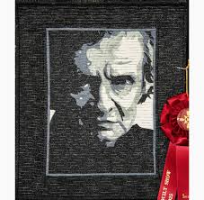 Walking the Line" by Leo Ransom was awarded 2nd Place in Open Division: One  or Two-Person Other Techniques Quilt at Dallas Quilt Show 2025.  https://www.quiltersguildofdallas.org/dallas-quilt-show/gallery/