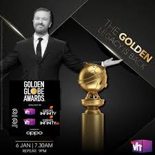 The golden globe awards will air on sunday, january 5th, starting at 8pm et, and they'll be hosted for the fifth time by ricky gervais. Viacom18 To Showcase 77th Golden Globe Awards On Its English Entertainment Channels Indian Television Dot Com