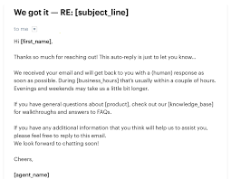 Auto Reply Email Sample For Customer Service A Personalized Template In 2020 Out Of Office Email Email Templates Auto Reply Message