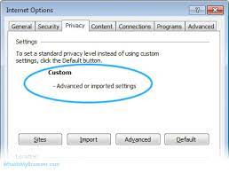 You can enable cookies in your web browser by using the steps below. Enable Cookies In Internet Explorer On Windows