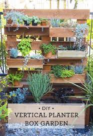 Diy Vertical Box Planter Garden Garden Planter Boxes Vertical Garden Planters Garden Boxes Diy