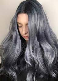 To get a seamless color, book an appointment at your favorite salon. Ash Dark Blue Grey Hair Color Novocom Top