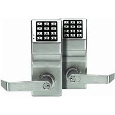 Deadbolt thrown or retracted by key from either side. Alarm Lock Dl5200 26d Trilogy Double Sided Digital Electronic Lock Taylor Security Lock