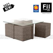 Okay, so if you'll remember, this ottoman coffee table from layla grayce is the overall look i'm going for. Center Table Coffee Table With Four Ottomans Stools For Living Room Glass Top And Jute Finish Buy Online At Best Prices In Pakistan Daraz Pk