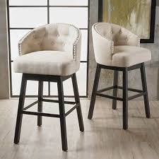 Henry 30 Swivel Barstool 2 Pack Fabric Bar Stools With Backs Swivel Bar Stools Comfortable Bar Stools