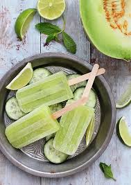 Honeydew Cucumber Margarita Popsicle Fresh Fruit Recipes Popsicle Recipes Cucumber Margarita