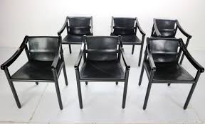 Cheap dining chairs, buy quality furniture directly from china suppliers:6pcs dining chairs dining room home bar nordic style modern half leather durable high quality lounge chair living cafe room hwc enjoy free shipping worldwide! Set Of 6 First Edition Model 905 Dining Room Chairs By Vico Magistretti For Cassina 1960s 126287