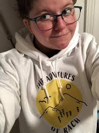 Repping my new sweatshirt