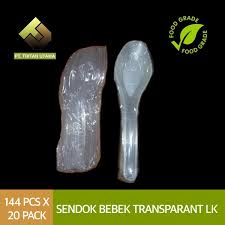 Jual grosir sendok makan bahan plastik food grade, aman, & higenis. Jual Sendok Dan Garpu Plastik Bebek Bening Tritan Utama