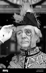 Retired Bow Street and Marlborough Street Magistrate, Edward Robey, 75, son  of the famous comic of the music halls George Robey Stock Photo