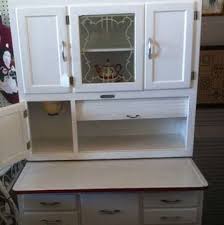 antique marsh hoosier cabinet