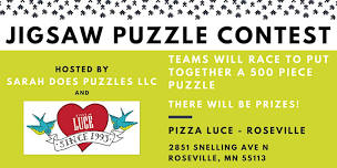 Team Jigsaw Puzzle Contest at Pizza Luce