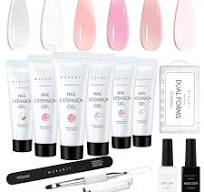 Makartt Best Poly Gel Nail Kit - Complete Set for Strong ...