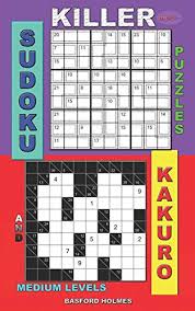 Daily sudoku puzzles by krazydad. Killer Sudoku Puzzles And Kakuro Medium Levels By Basford Holmes