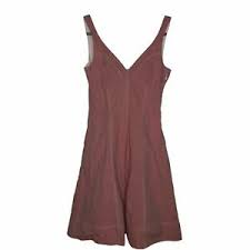 N717 Maeve Anthropologie Designer Dress Size 0 Xs Pink White