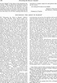 The holy ghost, or holy spirit, is a person and is part of the trinity, as stated at 1 john 5: Discerning The Ghost In Hamlet Pmla Cambridge Core