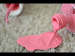 طريقة ازالة طلاء الاظافر من السجاد Youtube