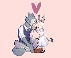 Haru And Legoshi By Mutscka On Deviantart Anime Shows Anime Furry Anime Characters