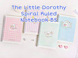 The Little Dorothy Spiral Ruled Notebook B5 Di 2021 Buku Tulis Buku Sampul Buku