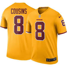 Nike Men S Color Rush 2016 Washington Kirk Cousins 8 Legend Game Jersey Size Medium Team Kirk Cousins Color Rush Washington Redskins