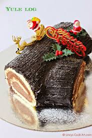 Yule Log Buche De Noel Lincy S Cook Art Chocolate Yule Log Recipe Christmas Dessert Cookies Yule Log Cake Easy