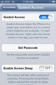 Could This Be Used For Kiosks In Ios 6 You Will Be Able To Set A Passcode Lock The Device To The App And Even Disable Ce Iphone Features Childproofing Kids