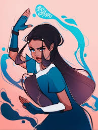 Katara From Aang The Last Airbender On Procreate By Alicjanai Girls Cartoon Art Black Girl Art Avatar The Last Airbender Art