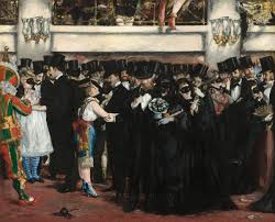 Edouard Manet Opera Da Maskeli Balo 1873 National Gallery Of Art Washington Abd Tablolar Edouard Manet Manet