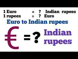 The sign of indian rupee is , iso code is inr. Euro To Inr I Euro To Indian Rupees Exchange Rate Today Euro To Rupee 1 Rupees To Euro Youtube