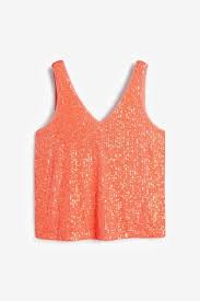 Buy Sequin Sleeveless Top From Next Latvia
