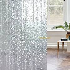 15 Gauge Antibacterial Nontoxic Eva Shower Curtain Wimaha Mildew Resistant Shower Curtain Turquoise Shower Curtain Cool Shower Curtains Fabric Shower Curtains